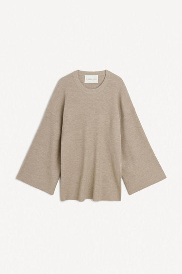 LEON TOP in Sesame-Top-By Malene Birger-Debs Boutique